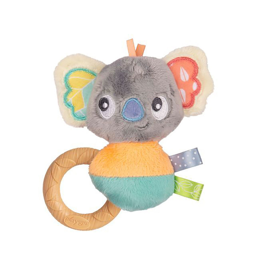 Playgro Fauna Friends Ring Rattle Koala Interactive Baby Fun Play Toy 0m+