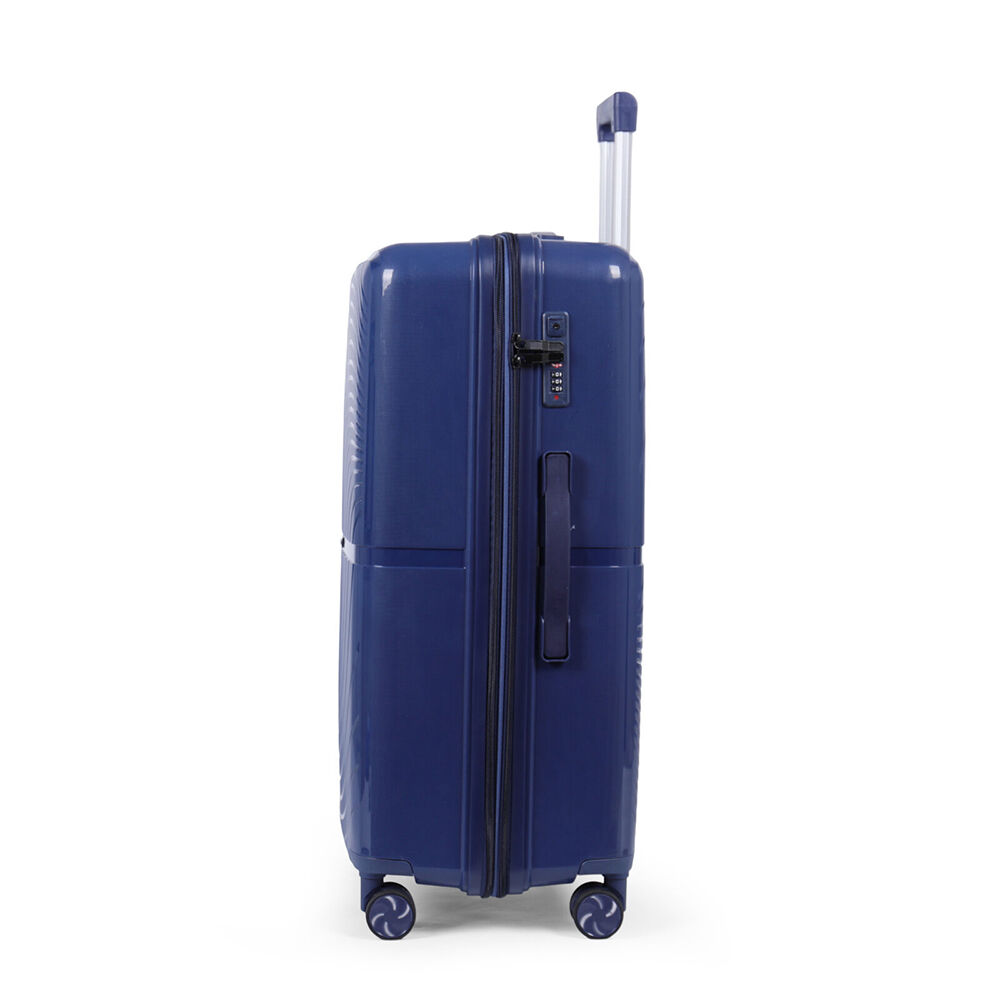 Paklite 75x50cm Navy Suitcase Lightweight Solar Large Travel Luggage — image 2