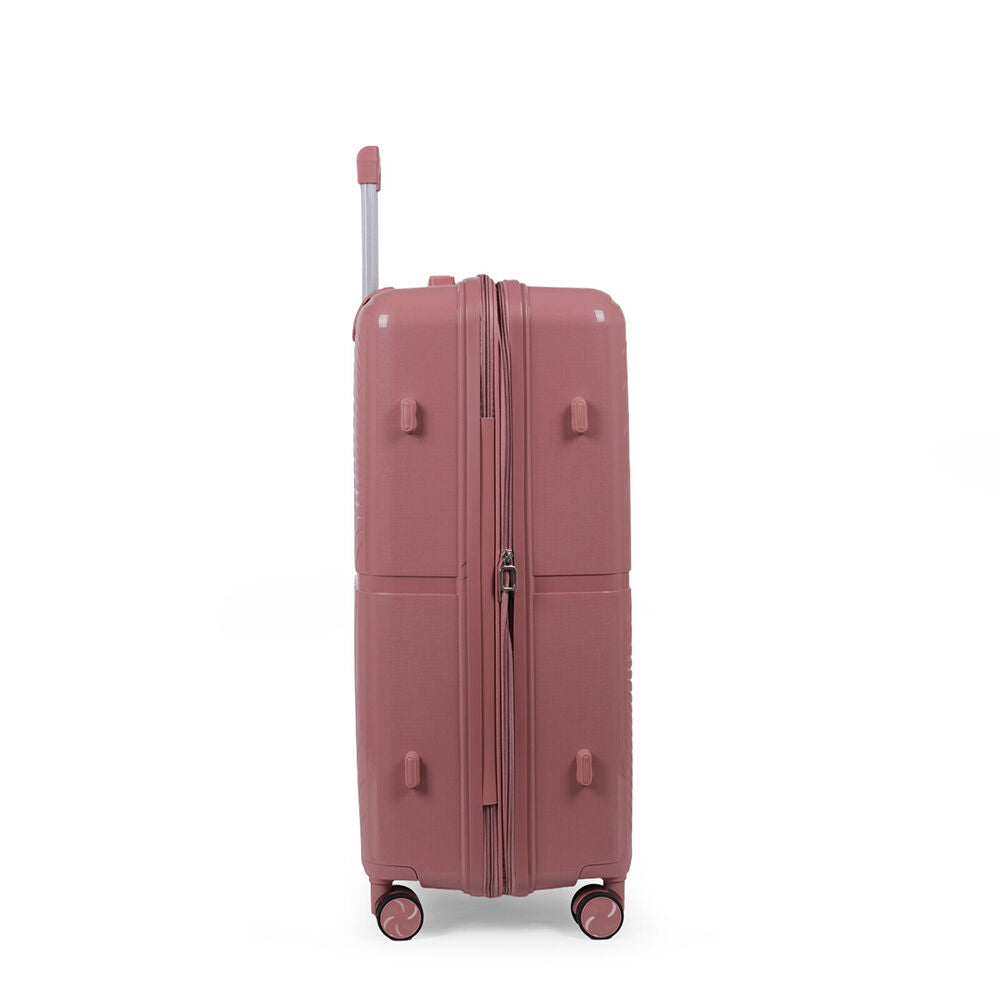 Paklite 75x50cm Pink Suitcase Lightweight Solar Large Travel Luggage — image 5