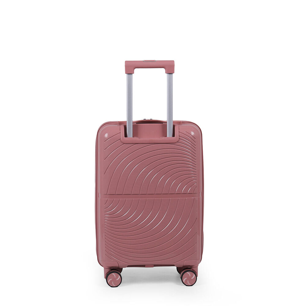 Paklite 55x35cm Pink Suitcase Lightweight Solar Small Travel Luggage — image 5