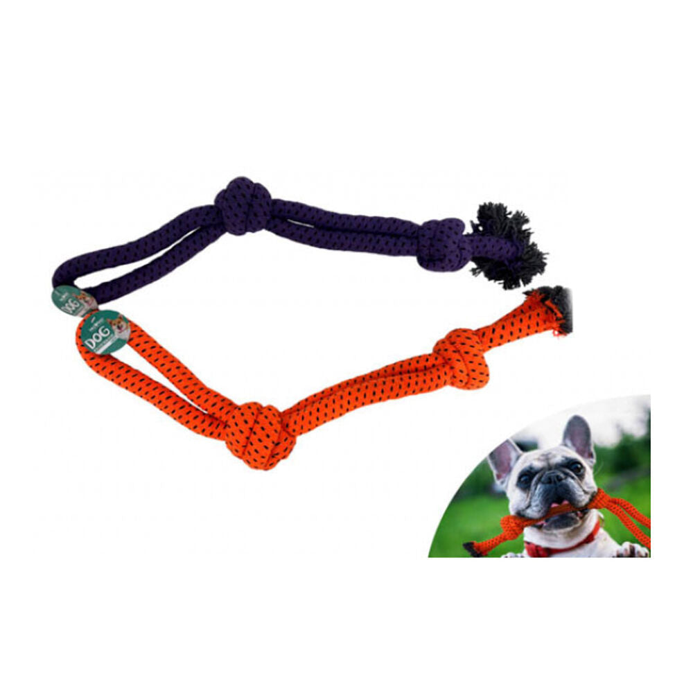 Pro Pet Max Extra Long & Thick Cotton Rope Play Toy Accessories 68cm Asst — image 2
