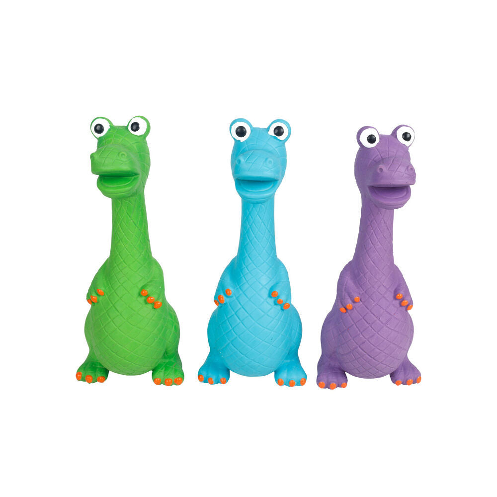Pro Pet Care 20x8cm Grunting Dinosaur Latex Dog Toy Assorted — image 2