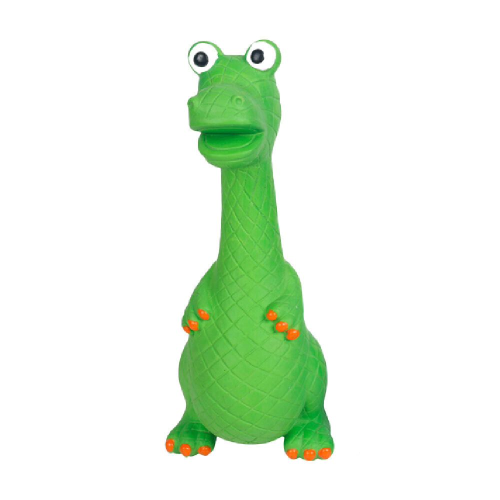 Pro Pet Care 20x8cm Grunting Dinosaur Latex Dog Toy Assorted