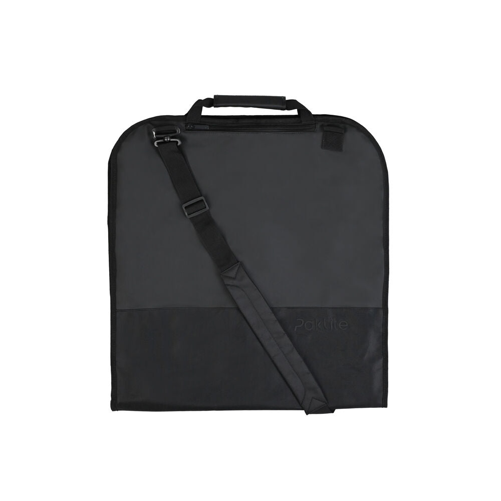 Paklite 53x532cm Black Travelling Premium Garment Bag w/ Hanging Hook & Pockets — image 4