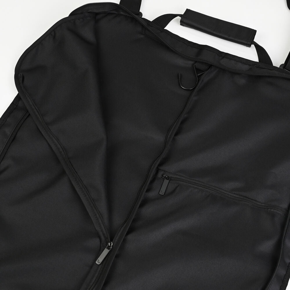 Paklite 53x532cm Black Travelling Premium Garment Bag w/ Hanging Hook & Pockets — image 6