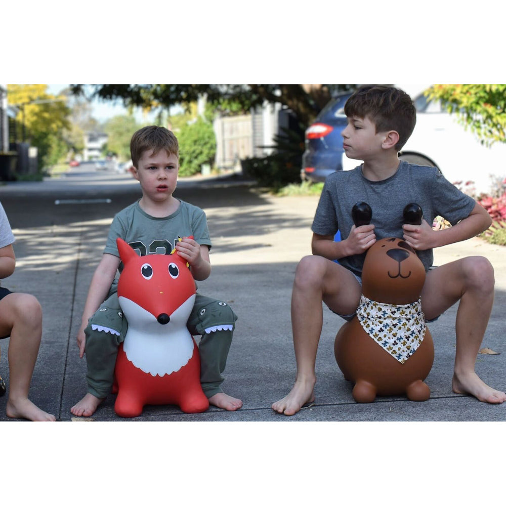 Kaper Kidz Bouncy Rider Pudding The Dog Kids/Children Ride On Bouncer Toy 12m+ — image 5
