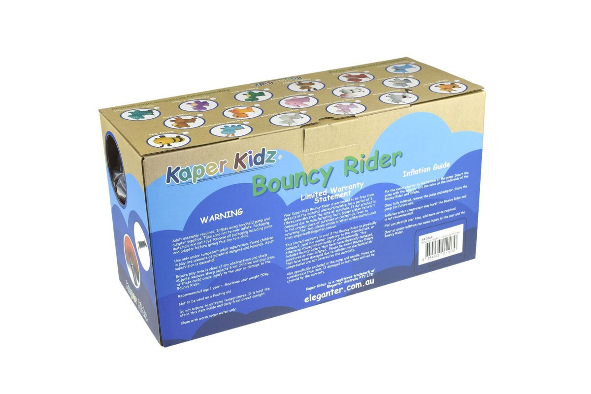 Kaper Kidz Bouncy Rider Moo Moo The Cow Ride On Bouncer Toy Kids/Children 12m+ — image 4