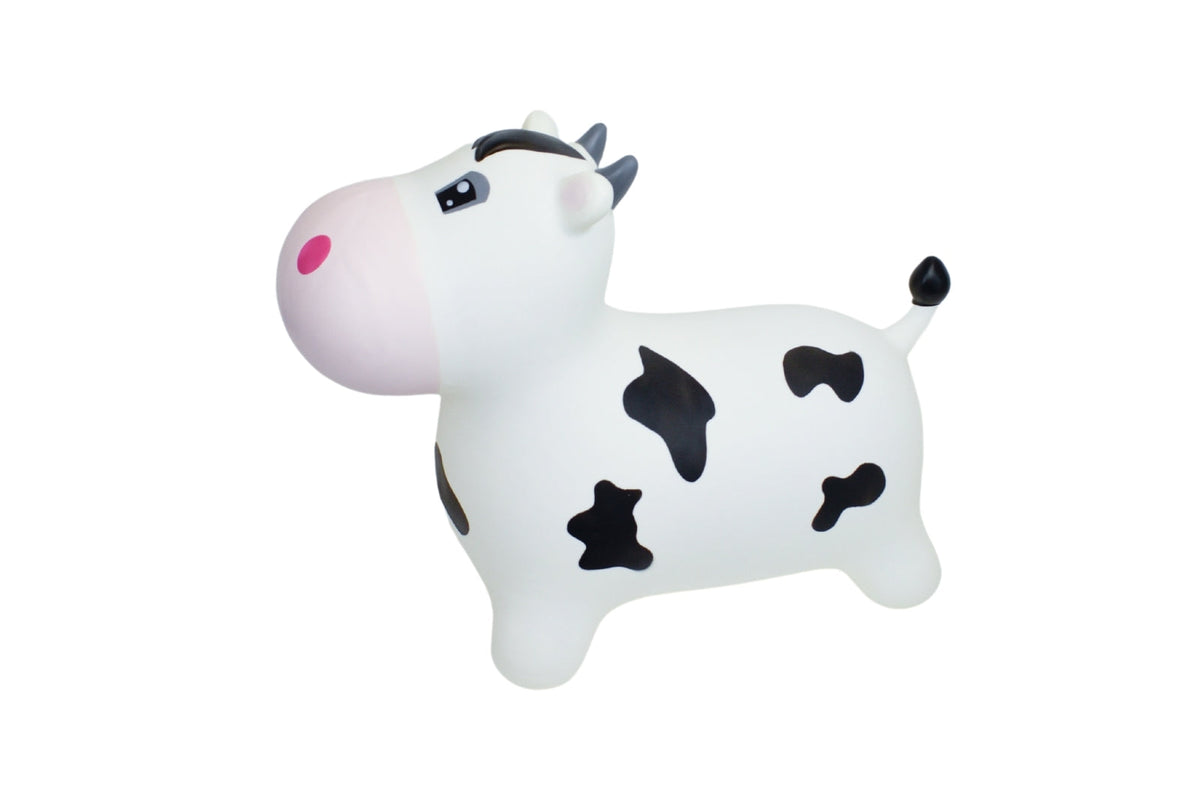 Kaper Kidz Bouncy Rider Moo Moo The Cow Ride On Bouncer Toy Kids/Children 12m+