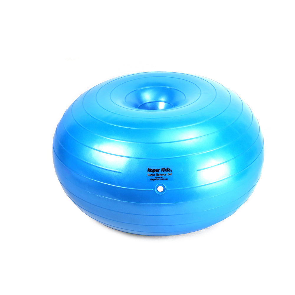 Kaper Kidz Donut Balance Ball Inflatable Play Toy 50cm Blue Kids/Children 12m+ — image 2