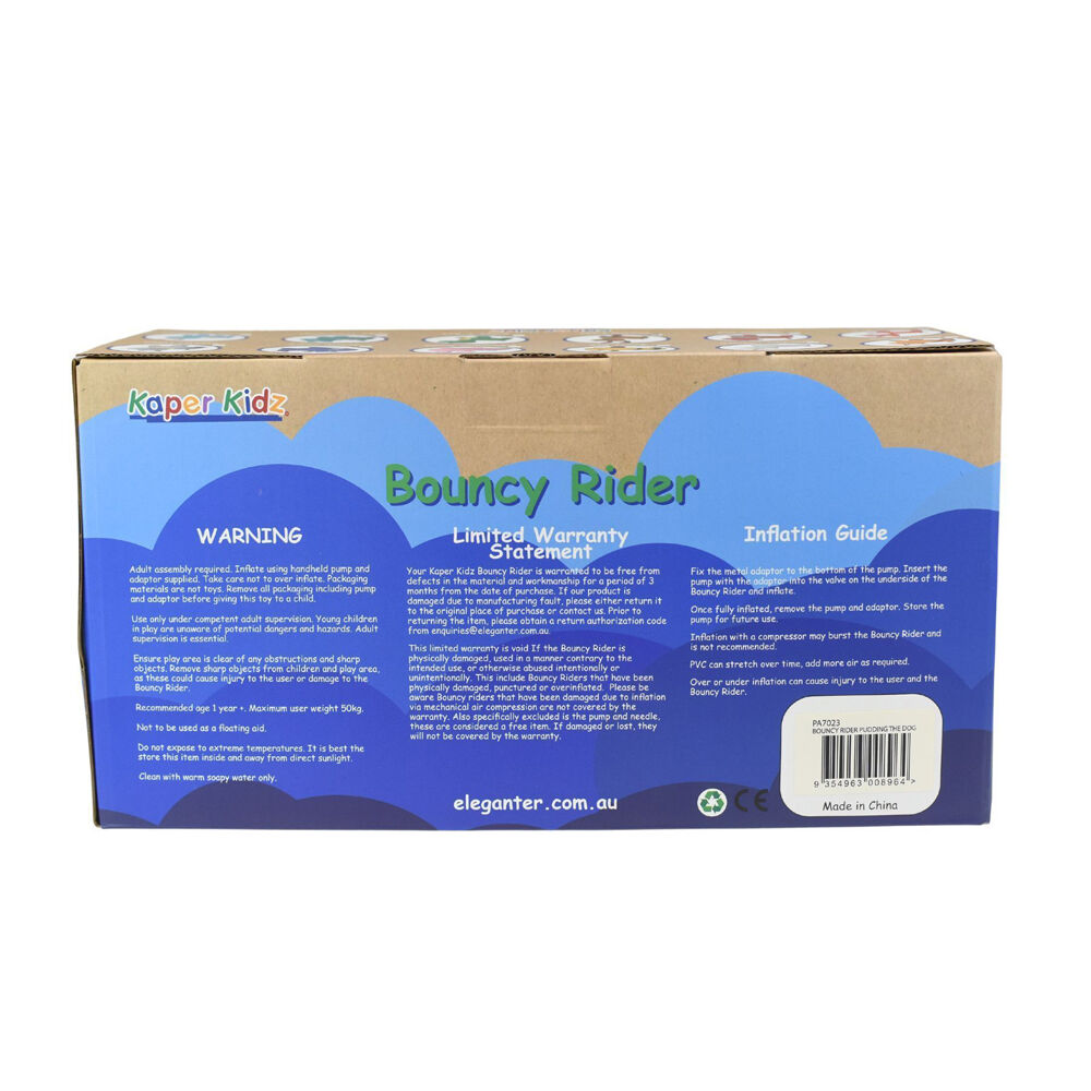 Kaper Kidz Bouncy Rider Ashby The Rabbit Inflatable Toy Kids/Children 12m+ — image 7