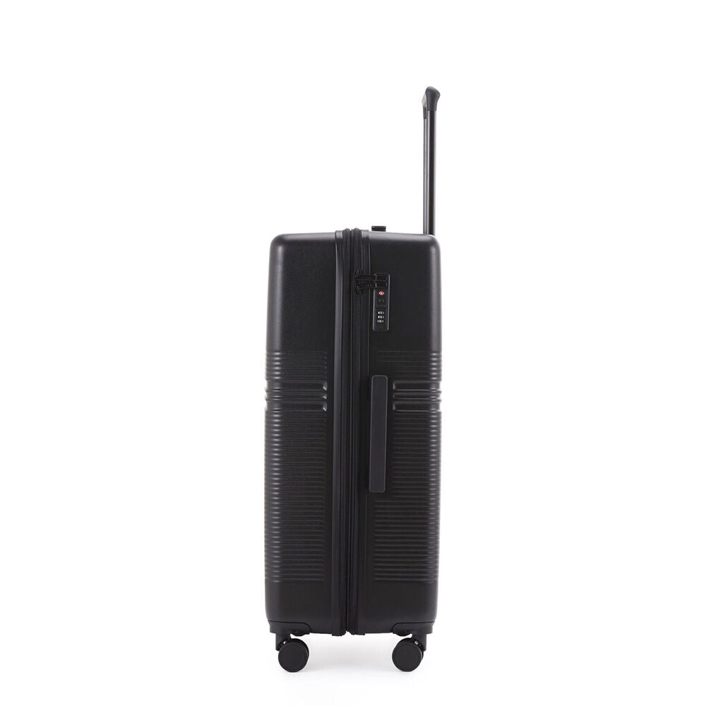 Paklite 76.5x50cm Black Suitcase Lightweight Elements Large Travel Luggage — image 4