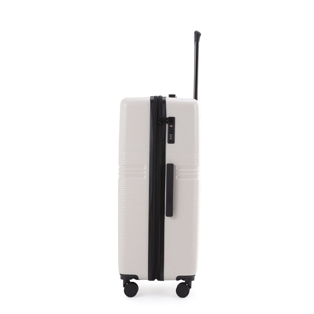 Paklite 76.5x50cm Oatmeal Suitcase Lightweight Elements Large Travel Luggage — image 4