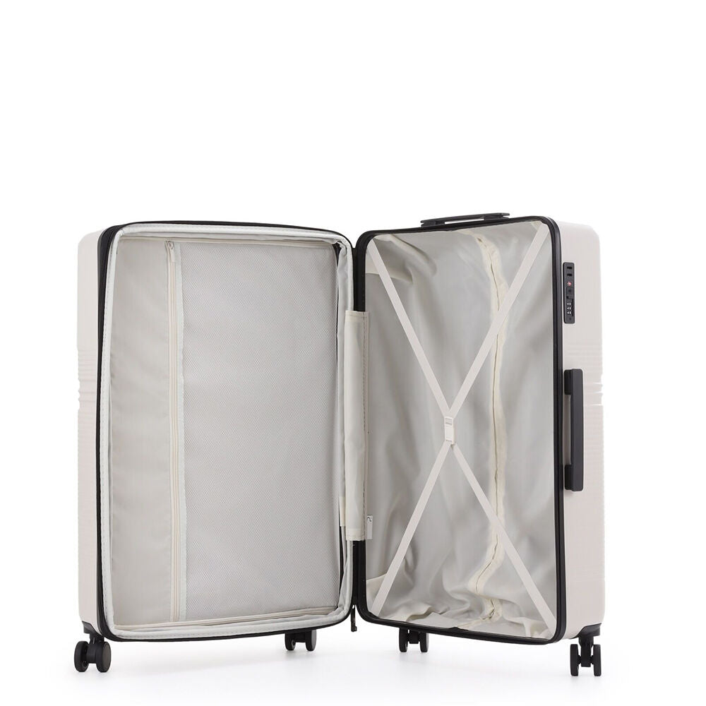 Paklite 76.5x50cm Oatmeal Suitcase Lightweight Elements Large Travel Luggage — image 5