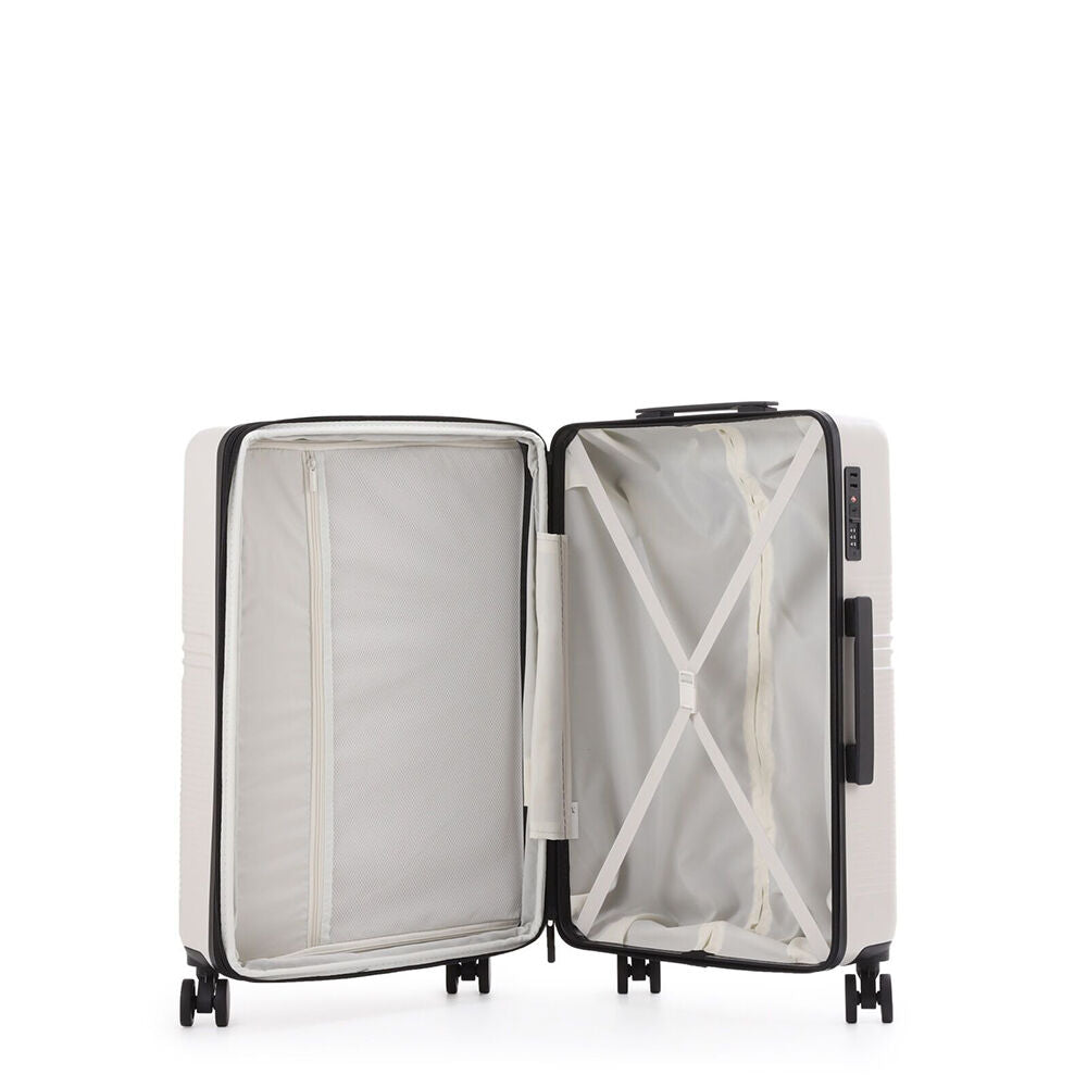 Paklite 66.5cm Oatmeal Suitcase Lightweight Elements Medium Travel Luggage — image 5