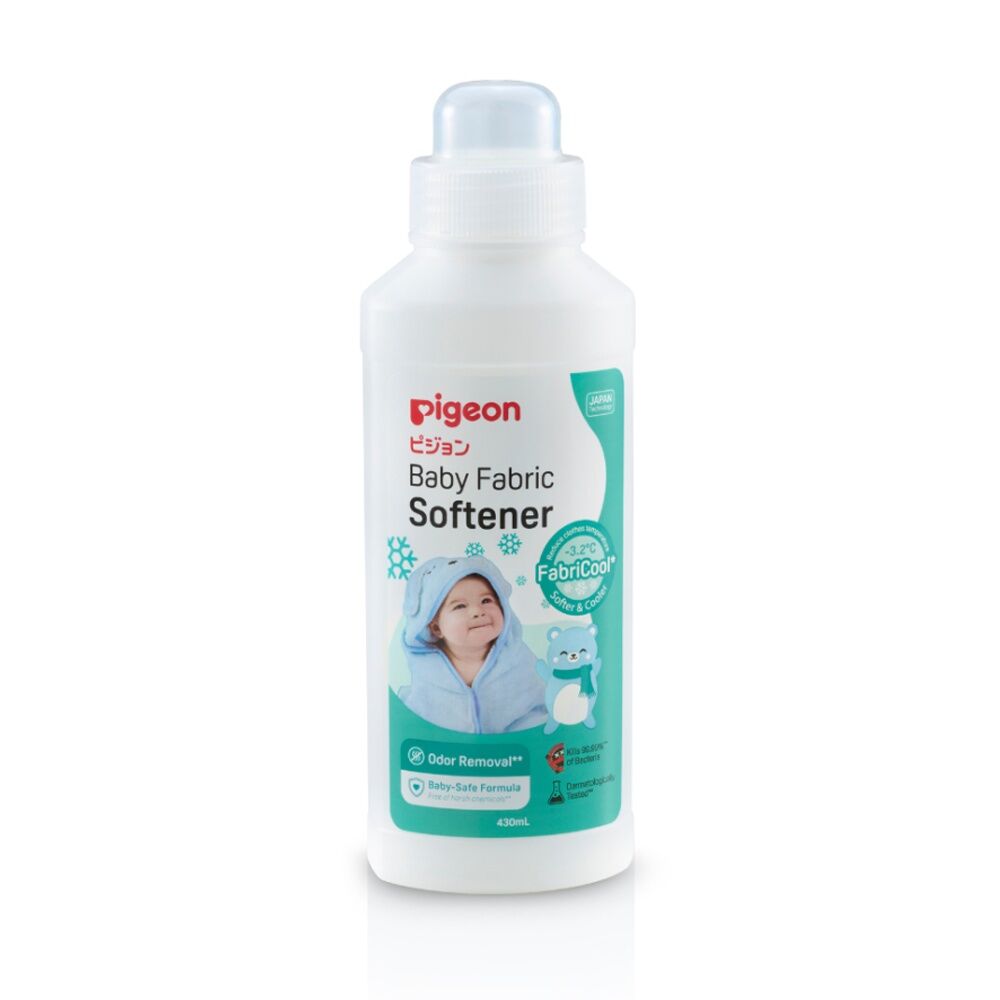Pigeon Baby Fabric Softener 430ml Gentle On Skin Odour Remover 0m+ — image 2