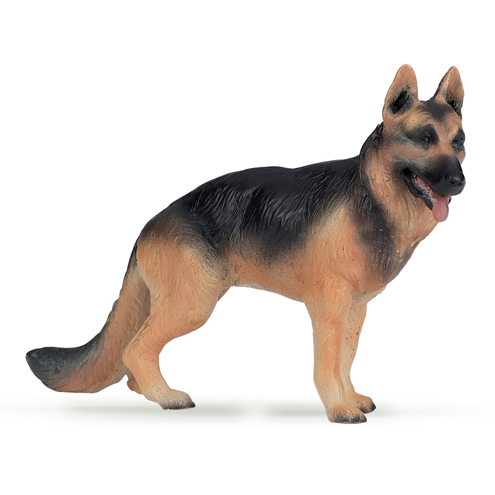 Papo France German Shepherd Dog Animal Figurine Kids Collectible Figure Toy