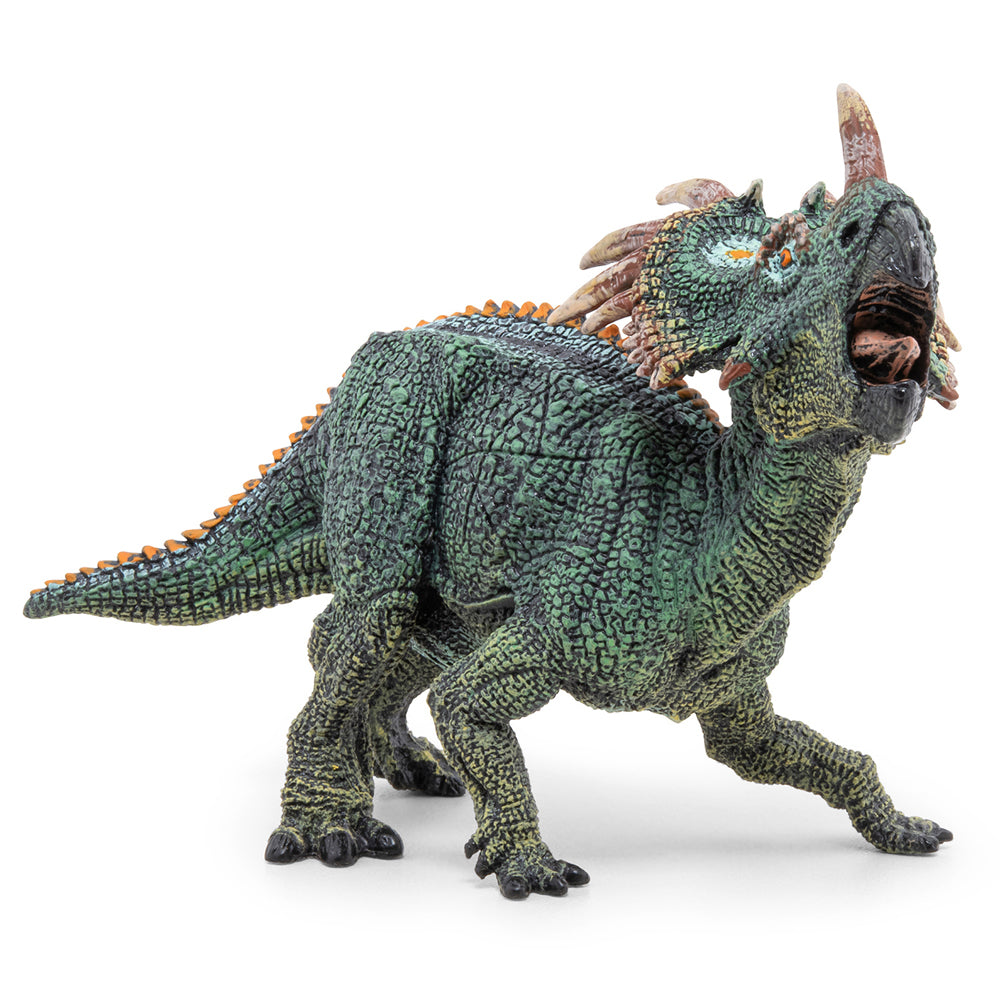Papo France Styracosaurus Kids Animal Prehistoric Dinosaur Figurine Fun Toy — image 4