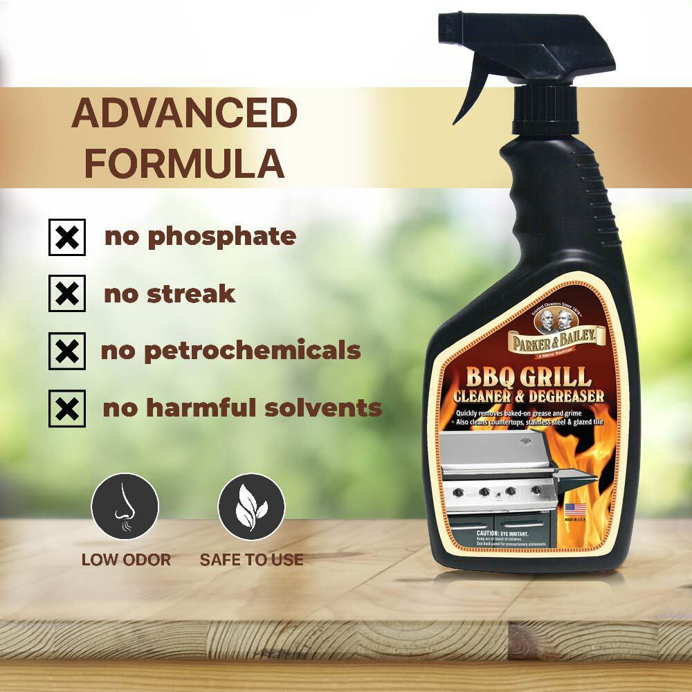 Parker & Bailey 709ml BBQ Grill Cleaner/Degreaser Spray Liquid Cleaning Solution — image 3