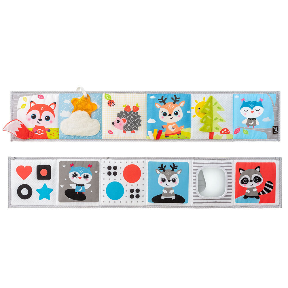 Benbat Double Sided First Baby Book Infant 0m+ Educational/Development Toy (2 Pack)