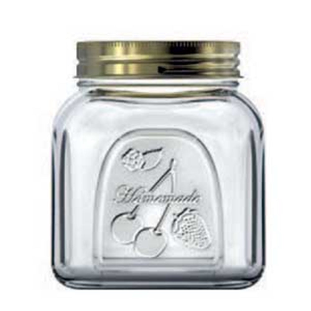Pasabahce Homemade 500ml Glass Preserve Jar Food Storage Container w/ Lid Clear — image 5