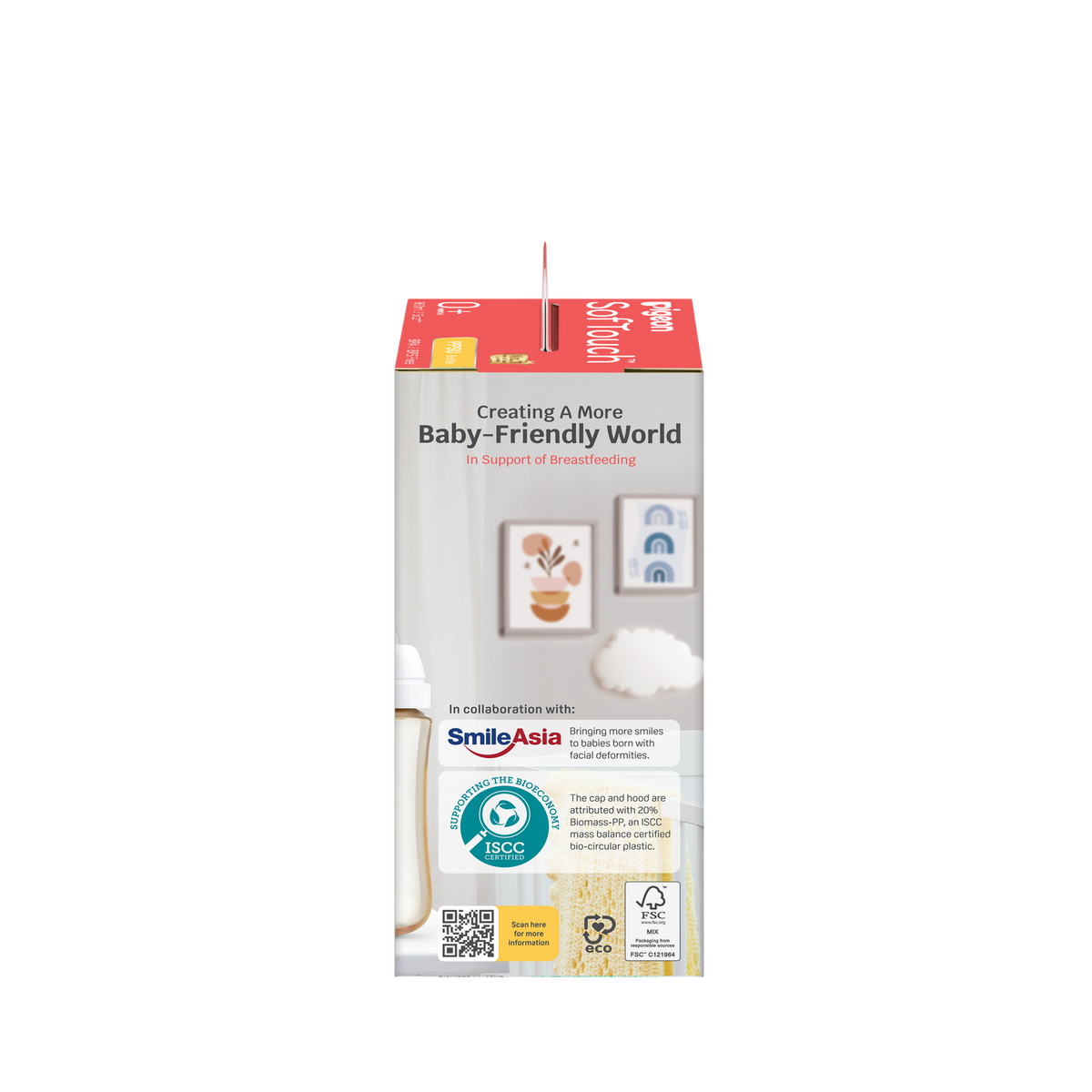Pigeon Softouch BPP Baby Bottle PPSU Anti-Colic 160ml 0m+ (2 Pack) — image 7