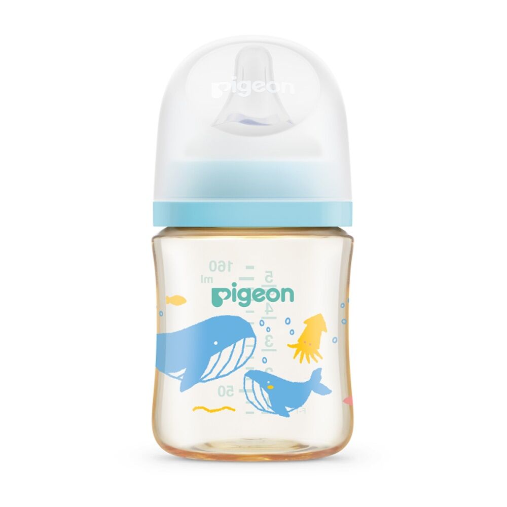 Pigeon Softouch BPP Nursing Baby Bottle PPSU Ocean Dive 160ml Anti-Colic 0m+ — image 3