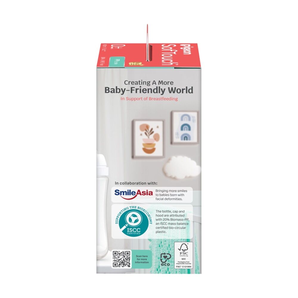 Pigeon Softouch BPP Baby Bottle PP 160ml Anti-Colic 0m+ — image 6