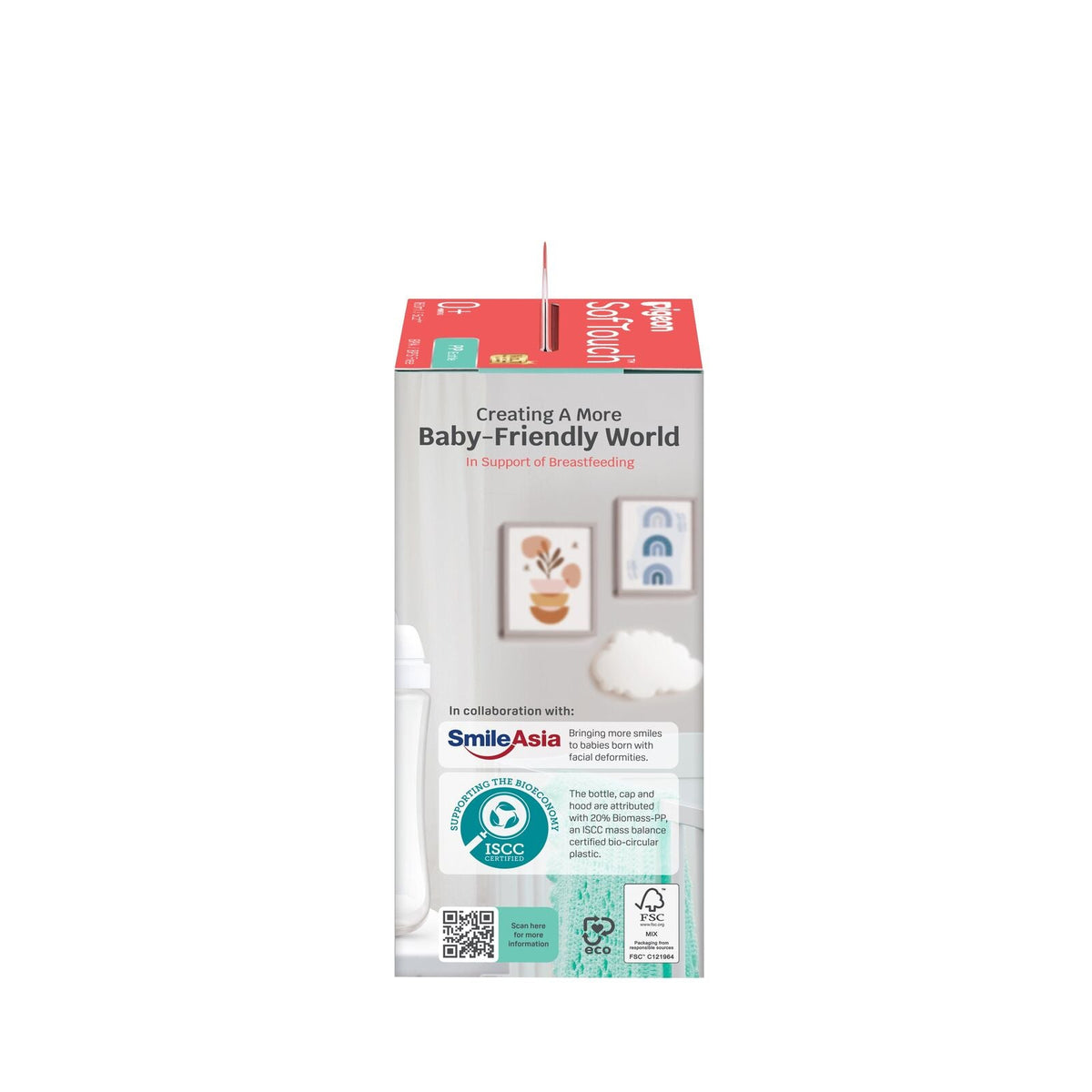Pigeon Softouch BPP Baby Bottle PP Anti-Colic 160ml 0m+ (2 Pack) — image 7