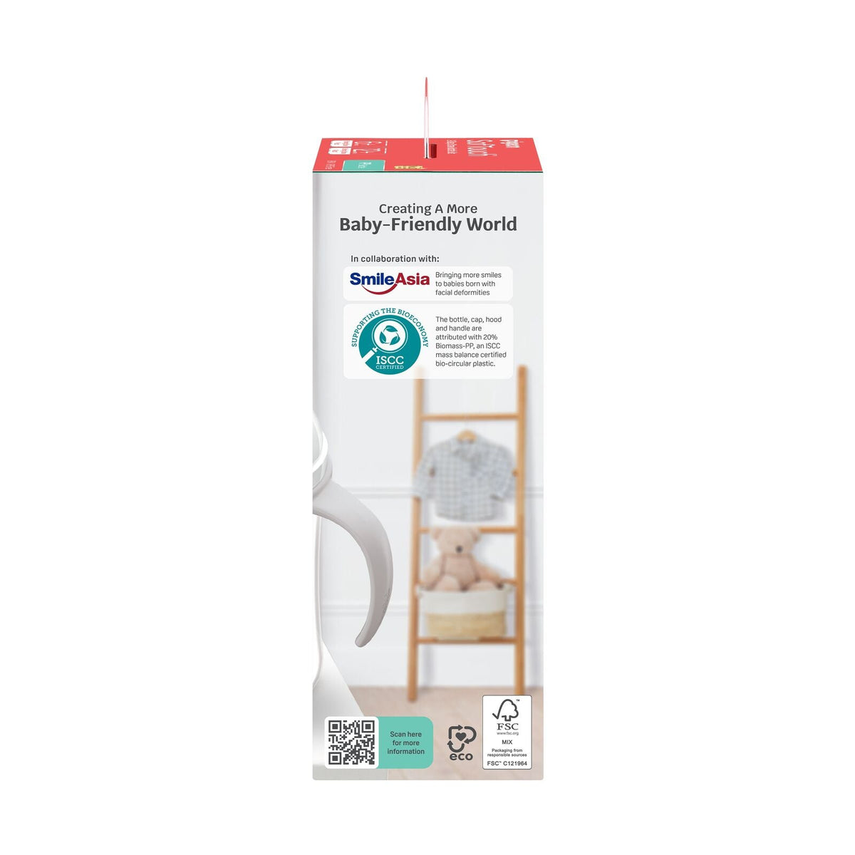 Pigeon Softouch Step-Up Straw Baby Bottle Set 240ml PP Training 6m+ (2 Pack) — image 7