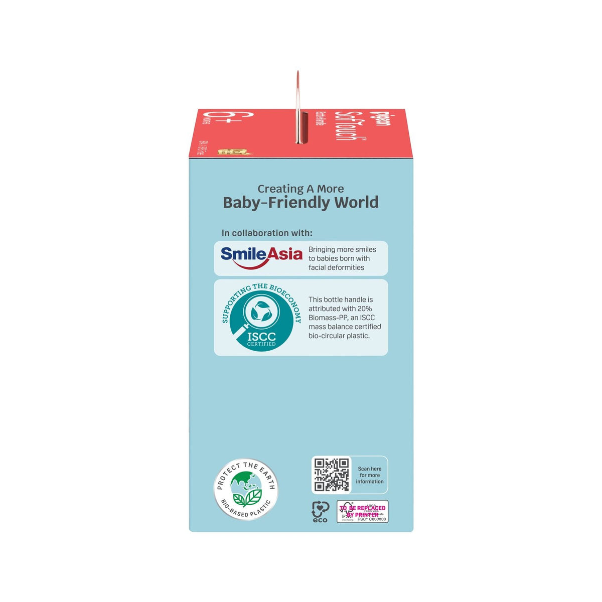 Pigeon Softouch BPP Step Up Baby Bottle Handle 240ml 330ml Compatible (4 Pack) — image 7