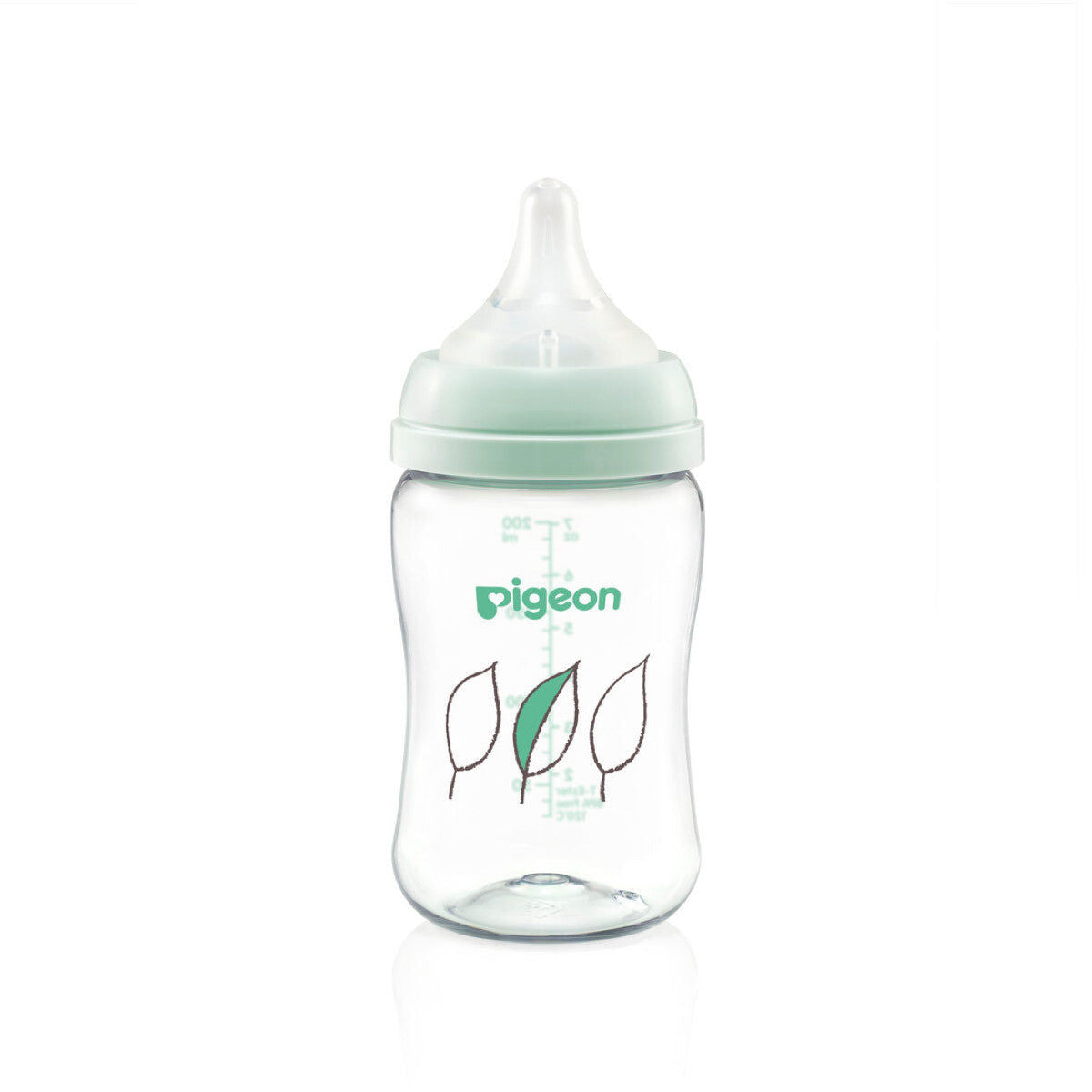 Pigeon SofTouch III Bottle T-Ester 200ml Leaf Anti-Colic 0m+ (2 Pack) — image 3