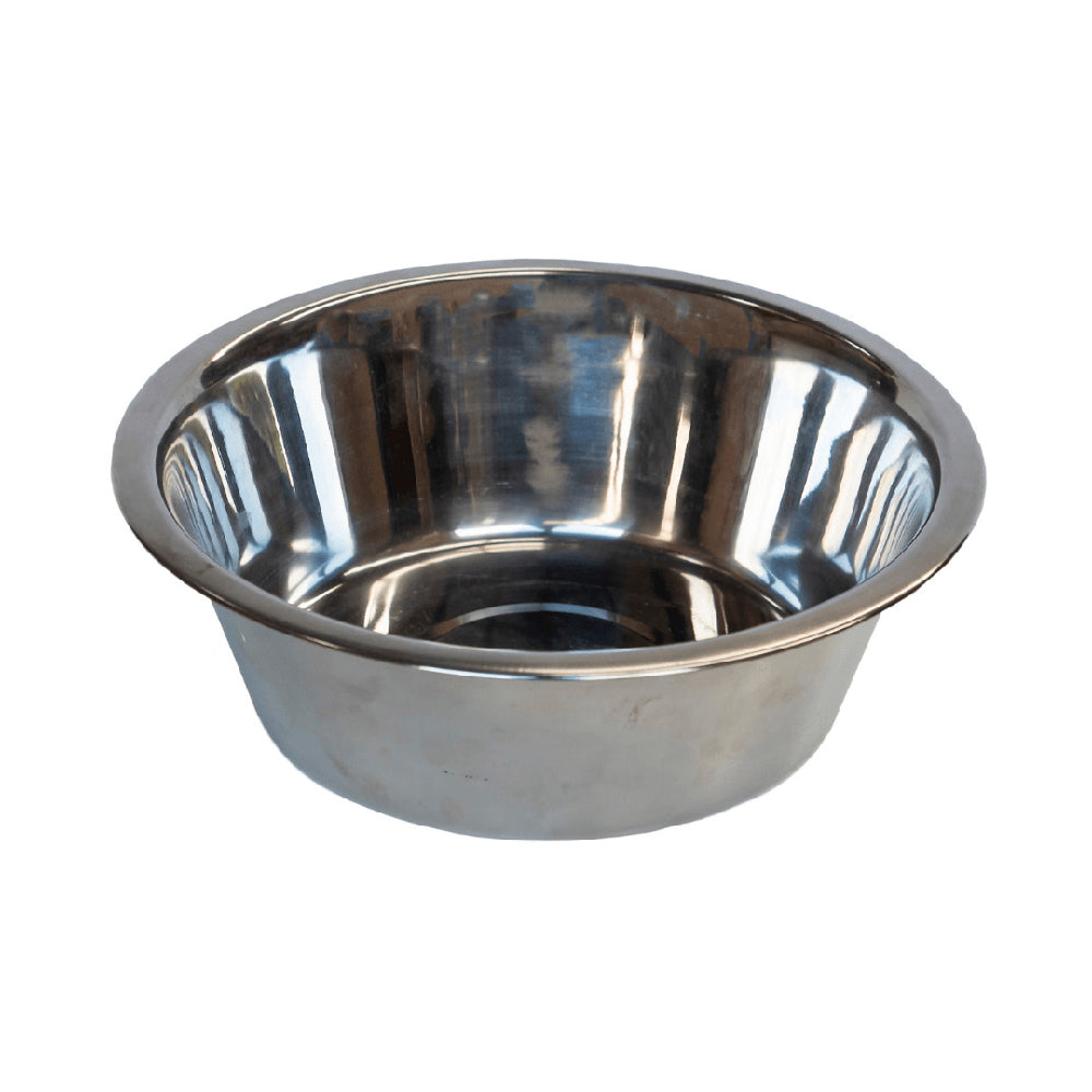 Superior Pet Essentials Economy Food-Grade Stainless Steel Dog Bowl 1.9L (6 Pack)
