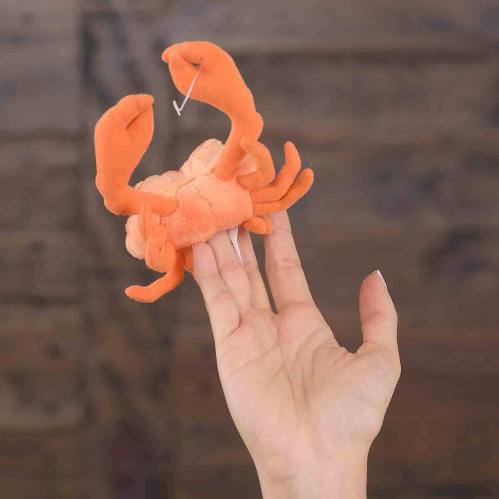 The Puppet Company Crab Finger Puppets 13cm Animal Toy Orange Kids/Children 12m+ — image 4