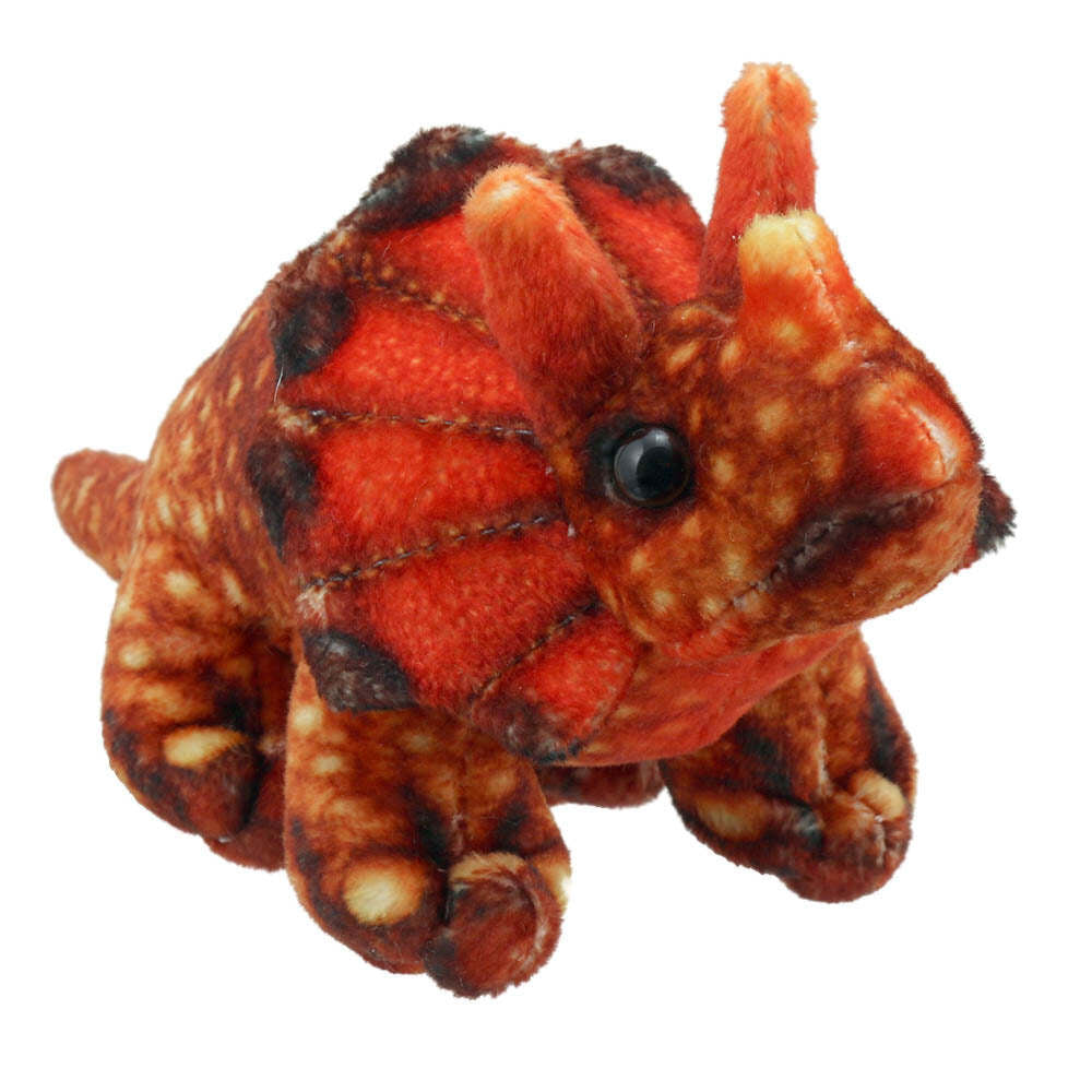 The Puppet Company Triceratops Finger Puppets Hand Play Toy Kids/Children 12m+