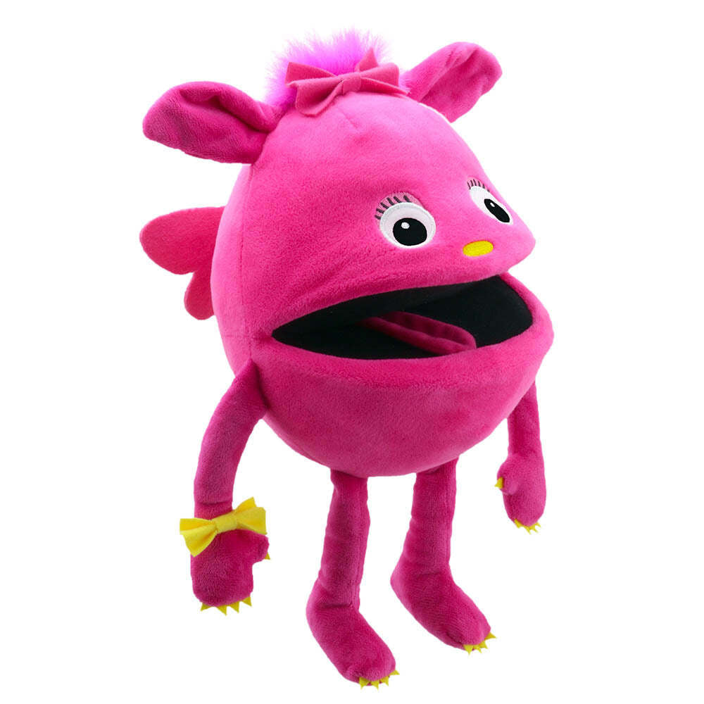 The Puppet Company Pink Monster 89cm Play Soft Plush Hand ToyKids/Children 12m+