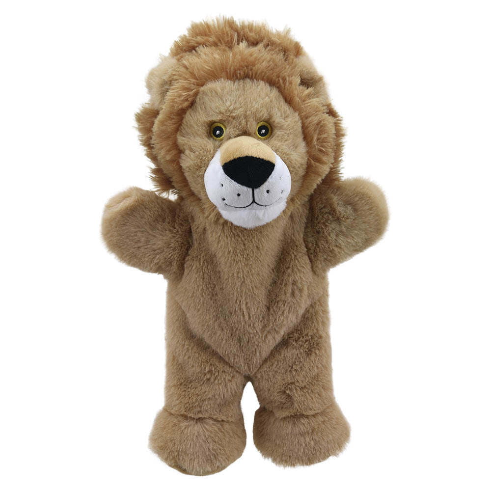 The Puppet Company Lion Eco Walking Puppets 32cm Hand Play Toy Brown Kids 12m+