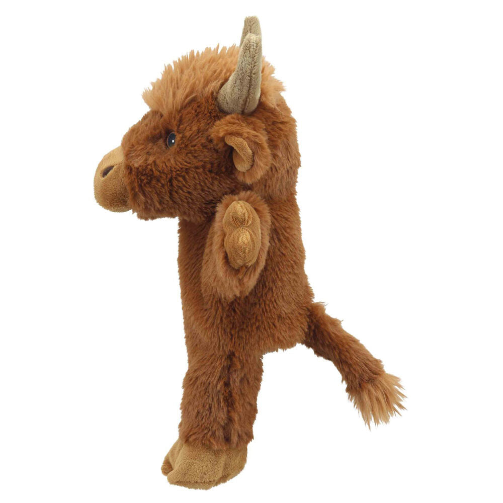 The Puppet Company 12m+ 32x22cm Highland Cow Eco Walking Hand Puppets — image 5