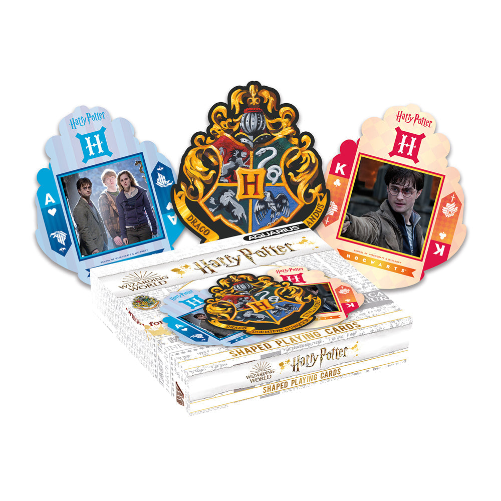 Aquarius Harry Potter Crest Shaped Playing Cards Poker Gaming Standard Deck