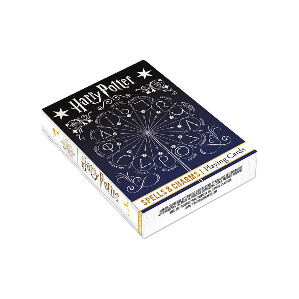Aquarius Harry Potter Spells & Charms Magic-Themed Playing Cards Card Deck (4 Pack) — image 2