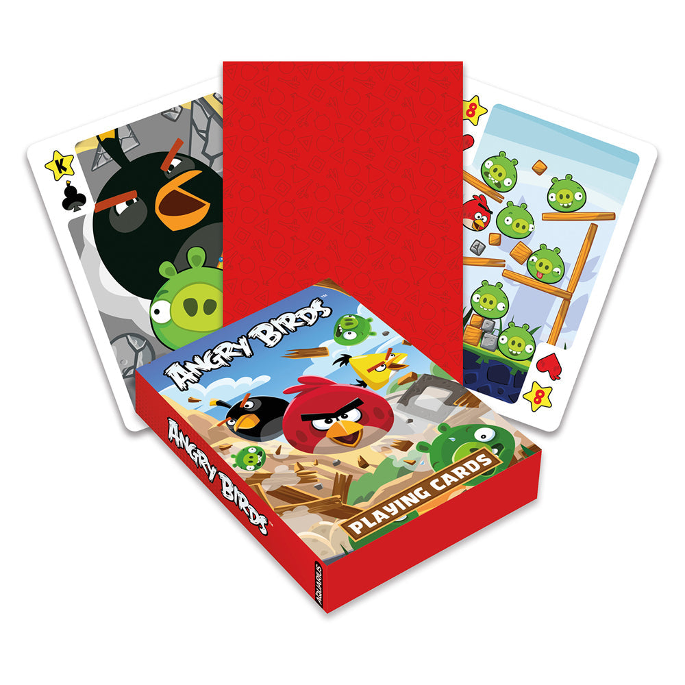 Aquarius Angry Birds Playing Cards Poker Family Game Night Party Gaming Deck — image 2