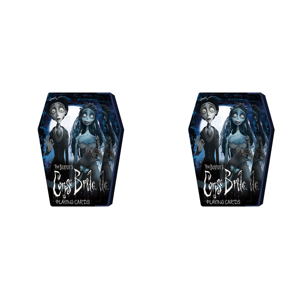 Aquarius Tim Burtons Corpse Bride Coffin Box Playing Cards 20x9.5cm 14y+ (2 Pack)