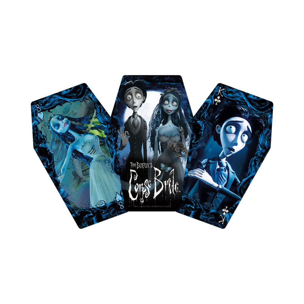 Aquarius Tim Burtons Corpse Bride Coffin Box Playing Cards 20x9.5cm Kids 14y+ — image 2