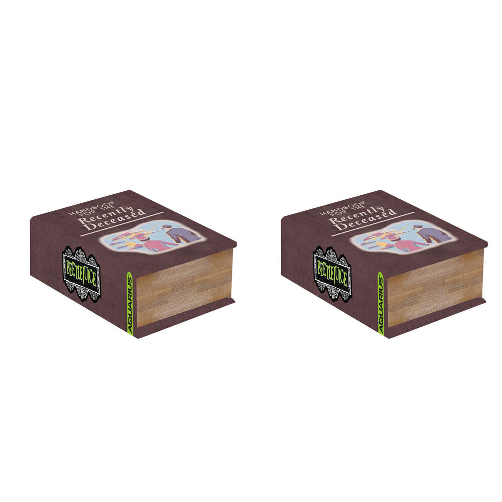 Aquarius Beetlejuice Premium Playing Cards Novelty Card Set 6.35x8.89cm 14y+ (2 Pack)