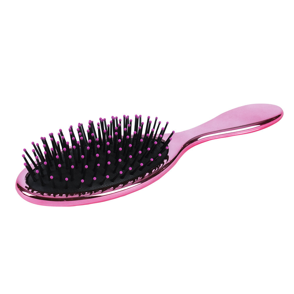Living Today TPR bristles Oval Paddle Brush - Pink (2 Pack) — image 2