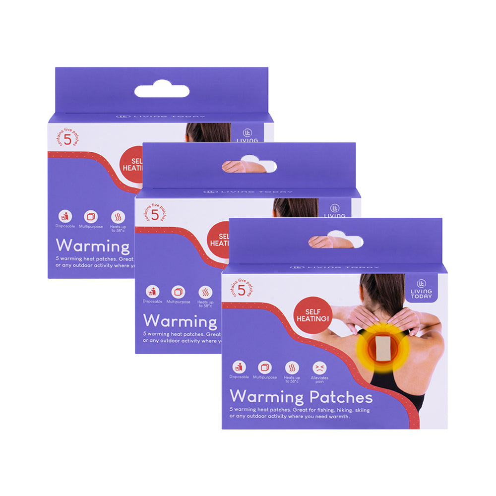 Living Today Multipurpose Warming Body Patches (15 Pack)