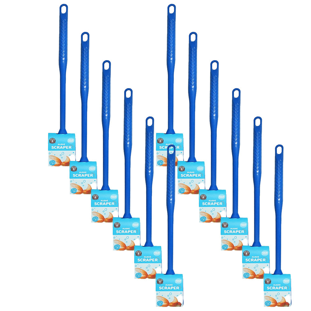Dudley's World of Pets 40cm Aquarium Fish Tank Care Algae Scraper Cleaning (12 Pack)