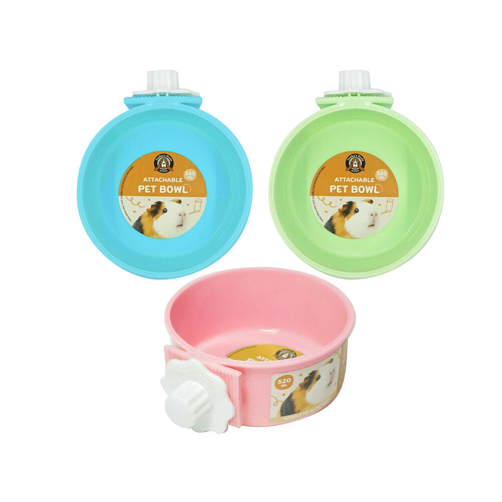 Dudley's World of Pets Cage Attachable Feeding Bowl/Container Assorted Small — image 2