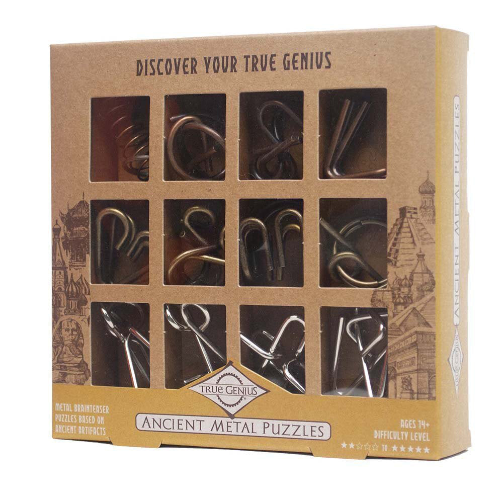 Project Genius 12pc Project Genius Metal Ancient Collection Kids Interactive Puzzle Toy 14+ (2 Pack) — image 2