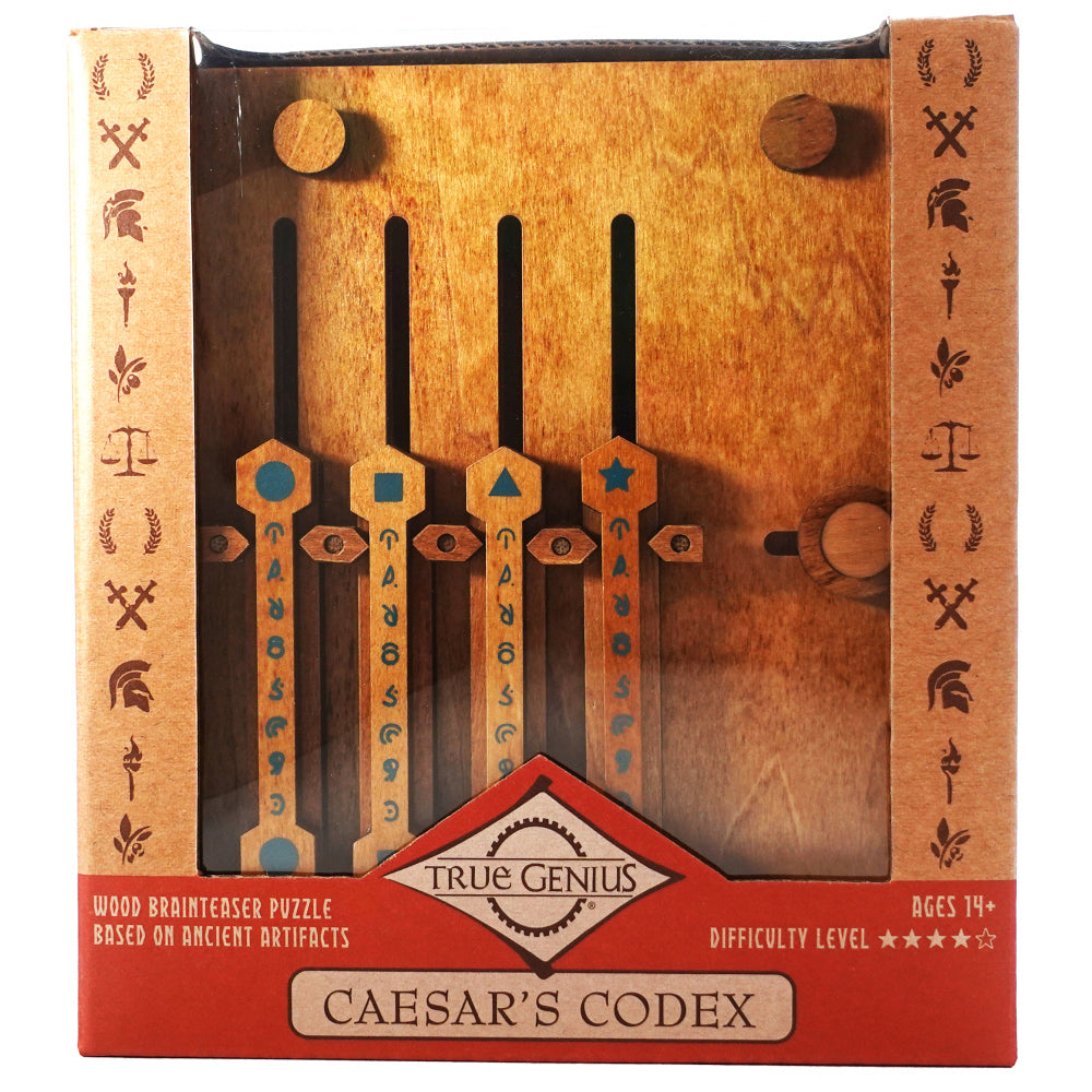 Project Genius 15.2cm Caesars Codex Kids Interactive Puzzle Solving Toy 14y+
