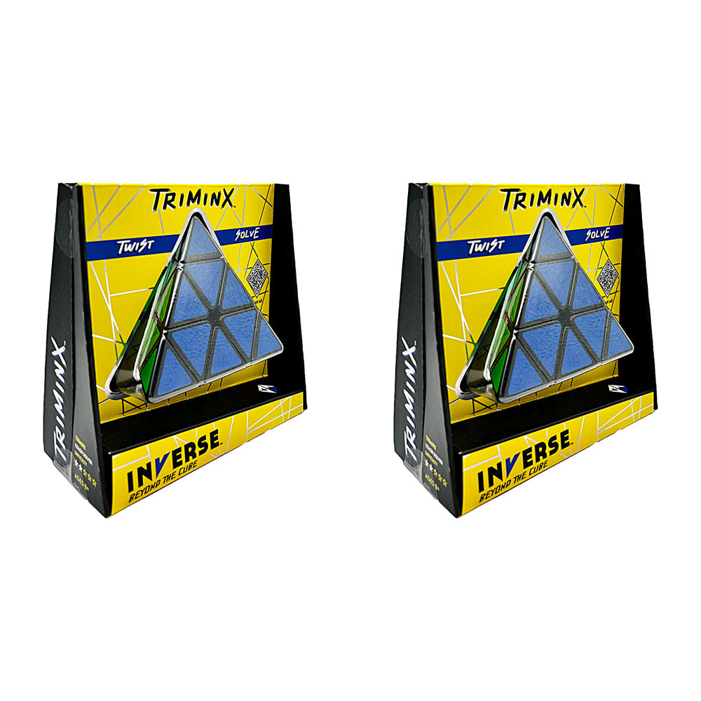 Project Genius Plastic Inverse Triminx Brain Teasers Kids Puzzle 14cm 8y+ (2 Pack)